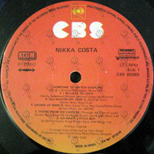 Nikka costa someone best sale to watch over me