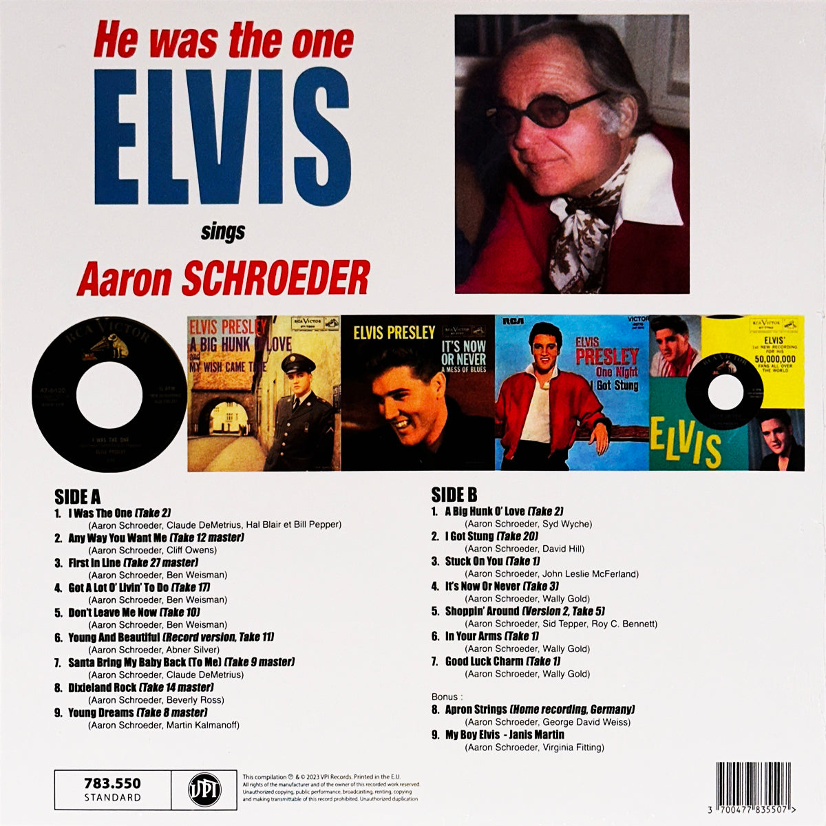 He Was The One Elvis Sings Aaron Schroeder