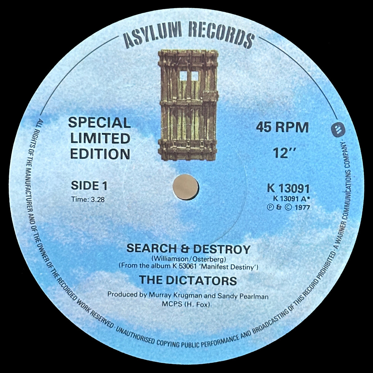 Search &amp; Destroy / Sleepin&#39; With The TV On