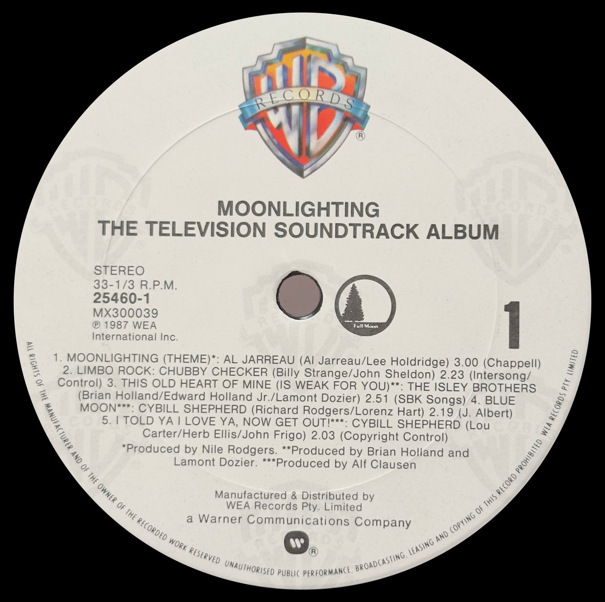 Moonlighting (The Television Soundtrack Album)