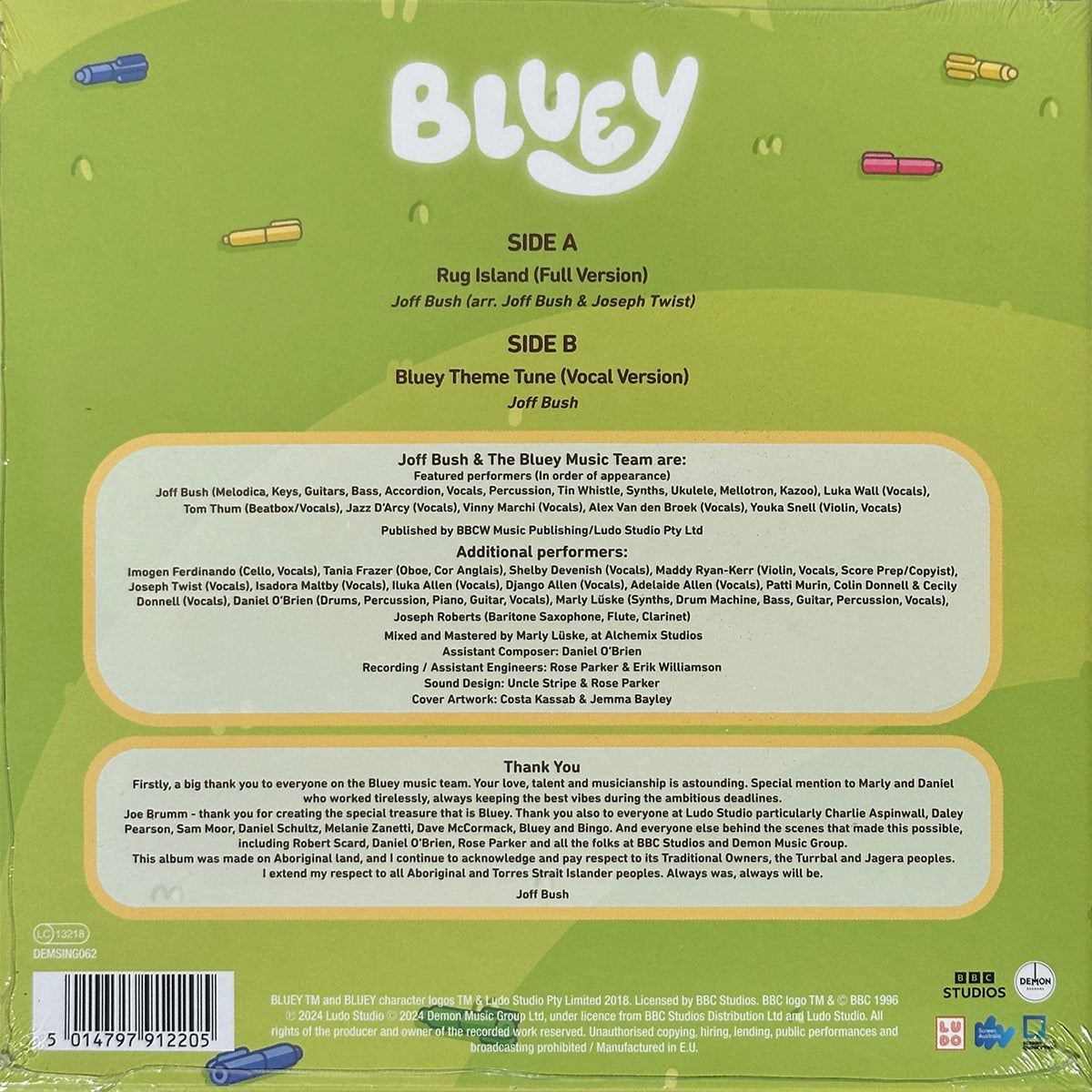 Rug Island / Bluey Theme Tune