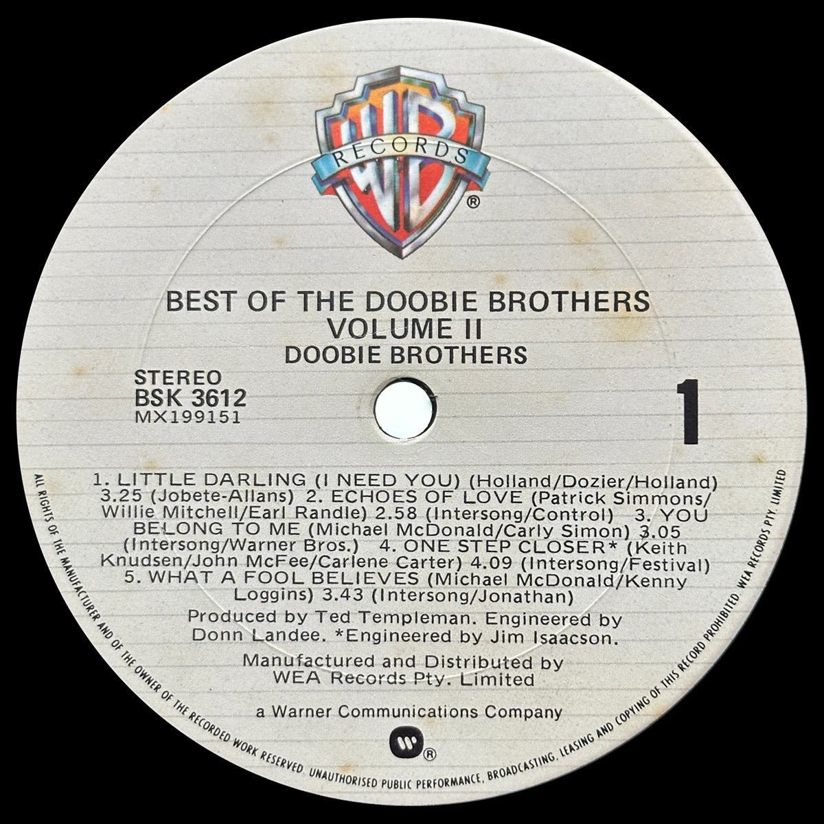 Best Of The Doobies - Volume II