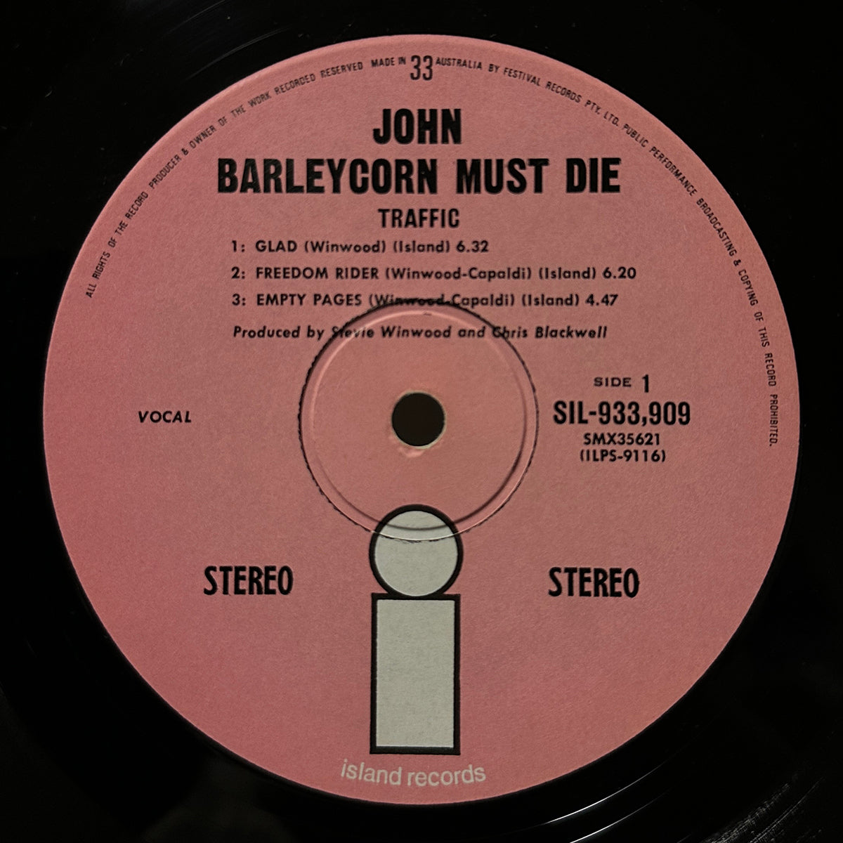 John Barleycorn Must Die Rare Records Au