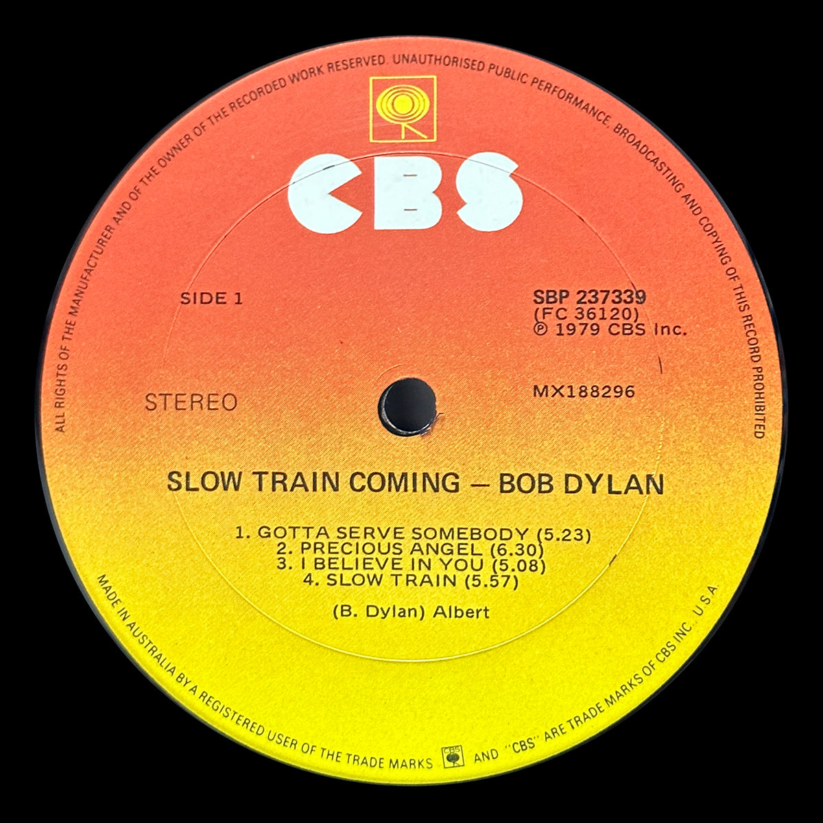 Slow Train Coming