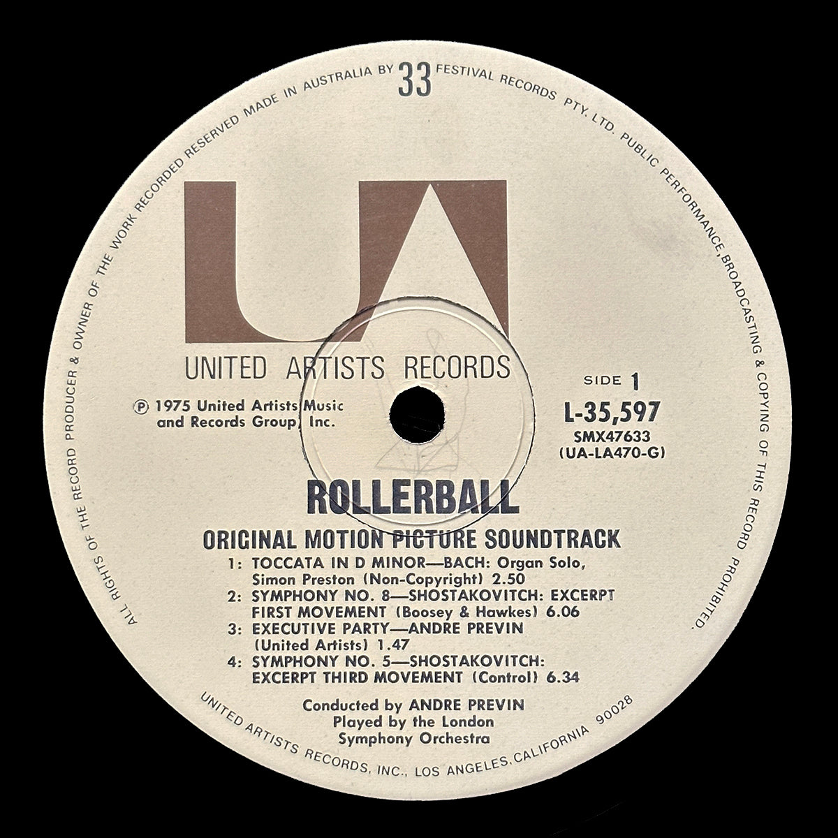 Rollerball (Original Soundtrack Recording)