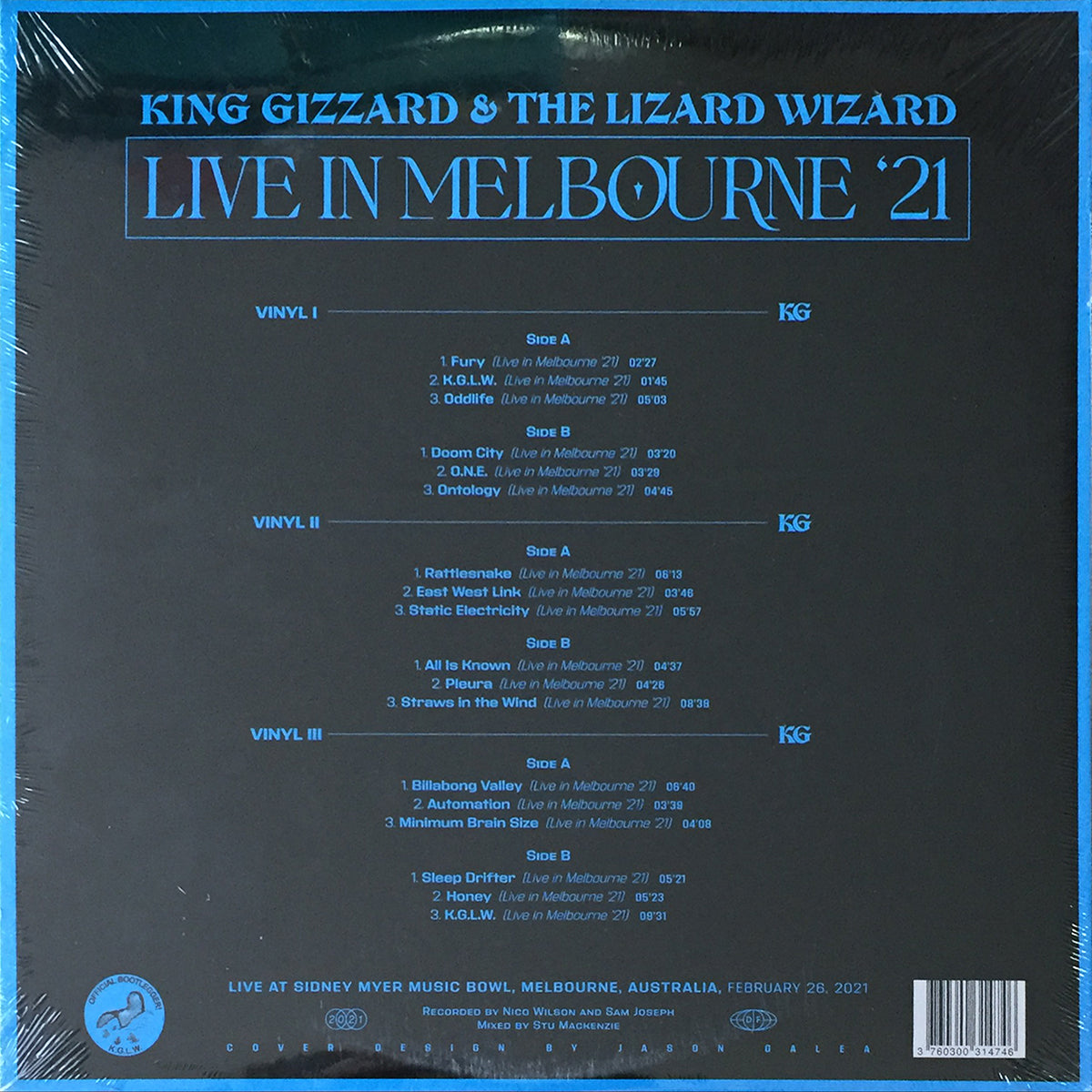 Live In Melbourne &#39;21 (Live At Sidney Myer Music Bowl)