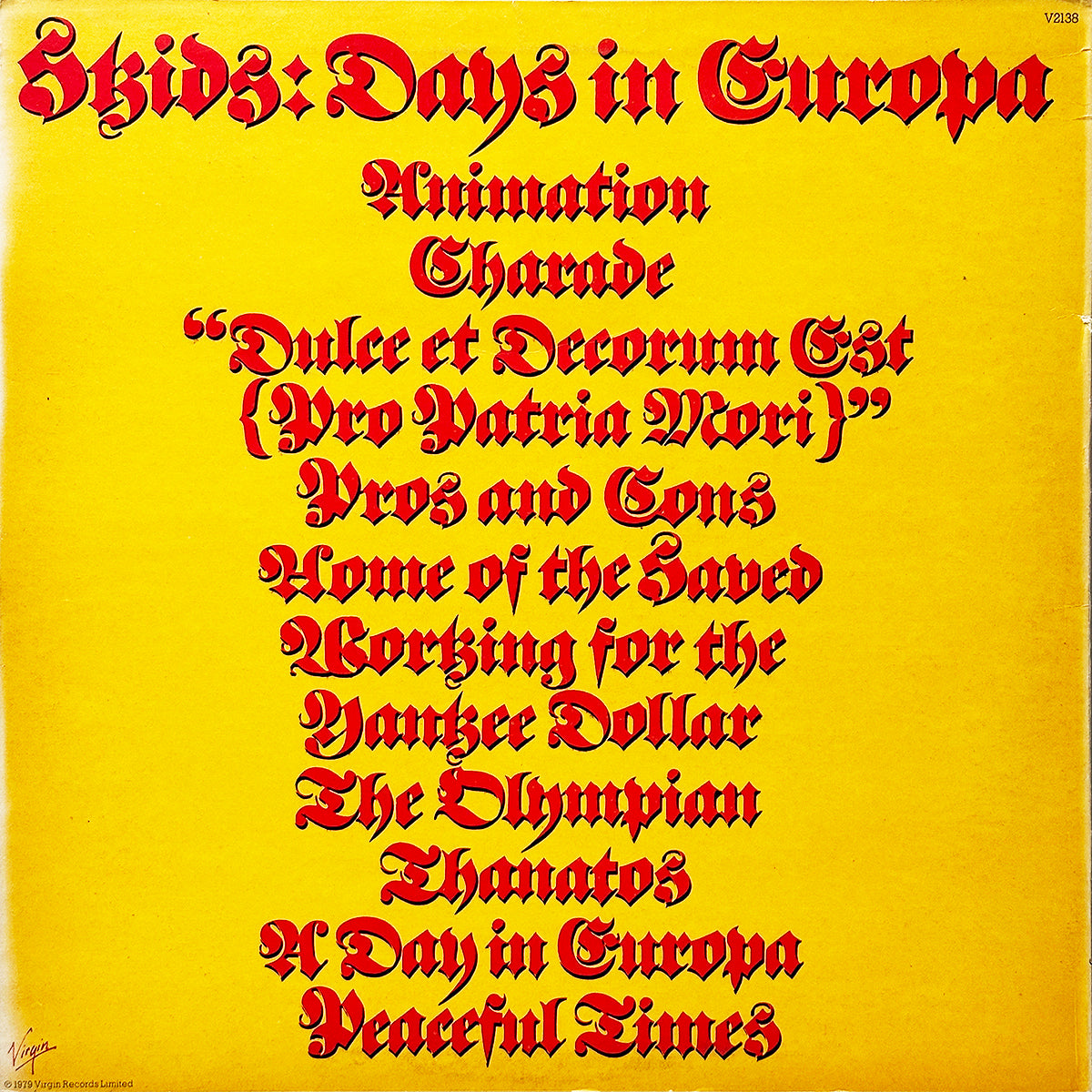 Days In Europa