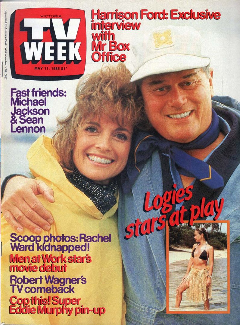 TV Week ��� 11th May 1985 ��� Larry Hagman And Linda Gray On Cover