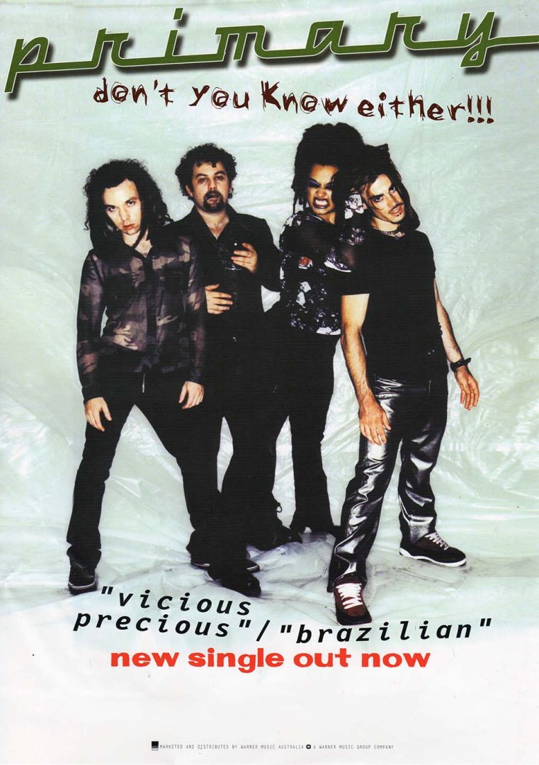 Vicious Precious/Brazilian Single Promo Poster