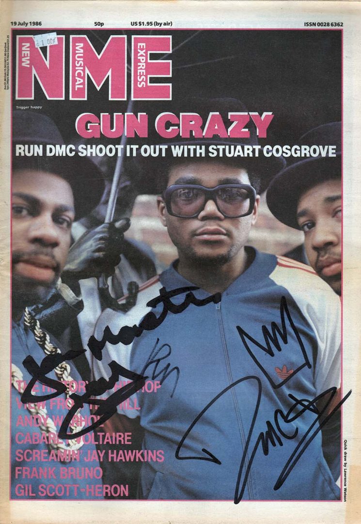 NME - 19th July 1986 - Run DMC On Cover