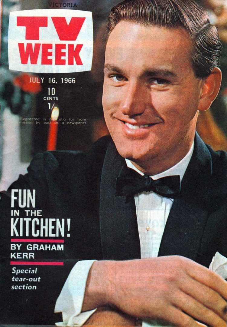 TV Week - 16th July 1966 - Graham Kerry On Cover