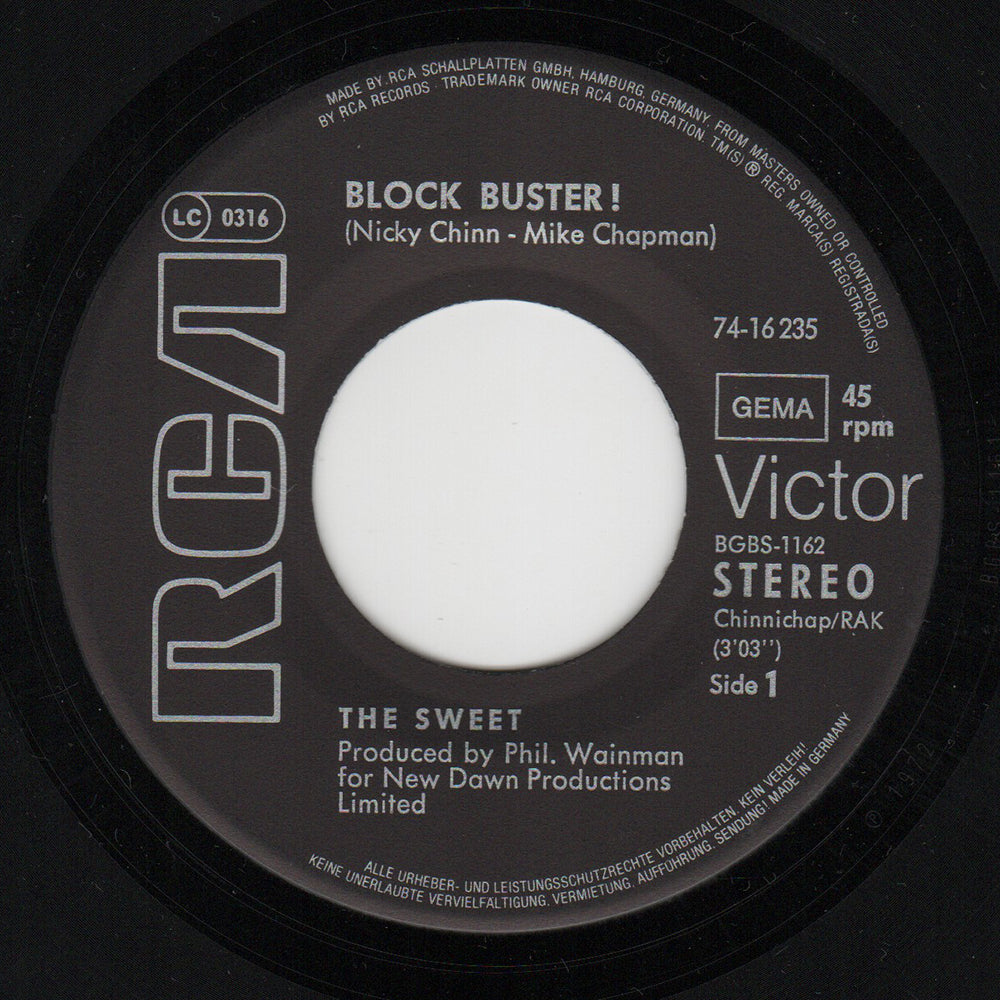 Block Buster / Need A Lot Of Lovin&#39;