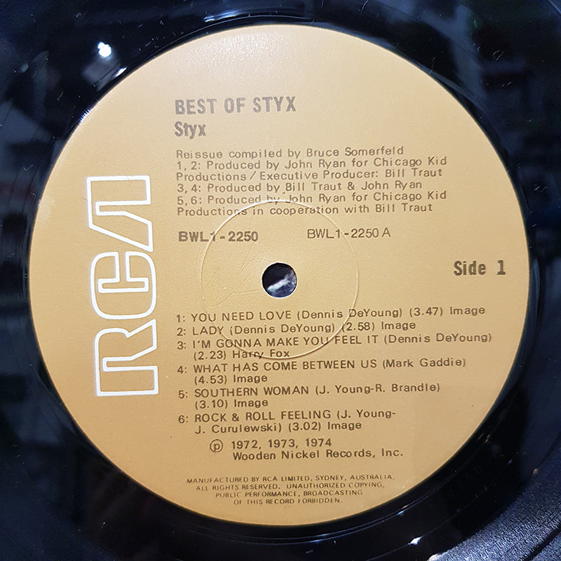 Best Of Styx