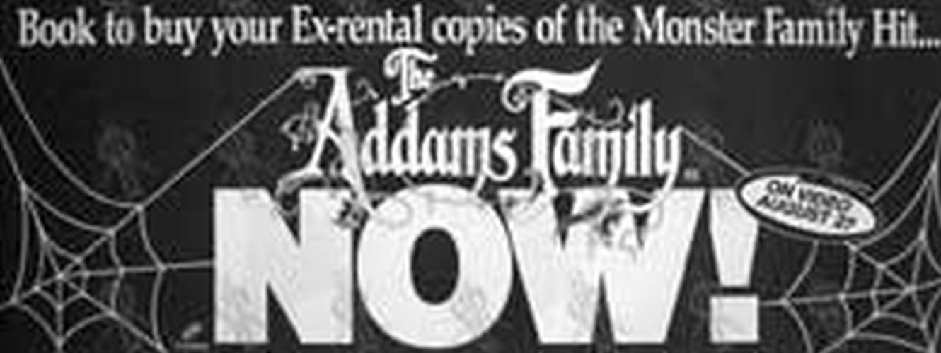 ADDAMS FAMILY-- THE - 'The Addams Family' Video Store Poster - 1