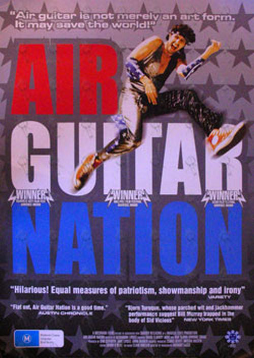 AIR GUITAR NATION - DVD Release Promo Poster - 1