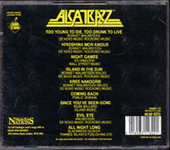 ALCATRAZZ - Live Sentence - 2