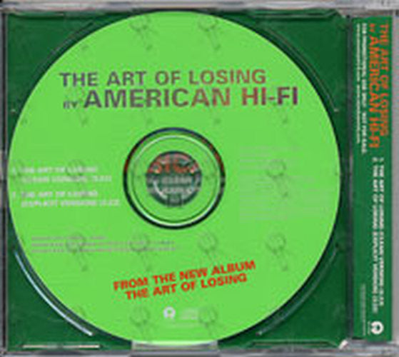 AMERICAN HI-FI - The Art Of Losing - 2