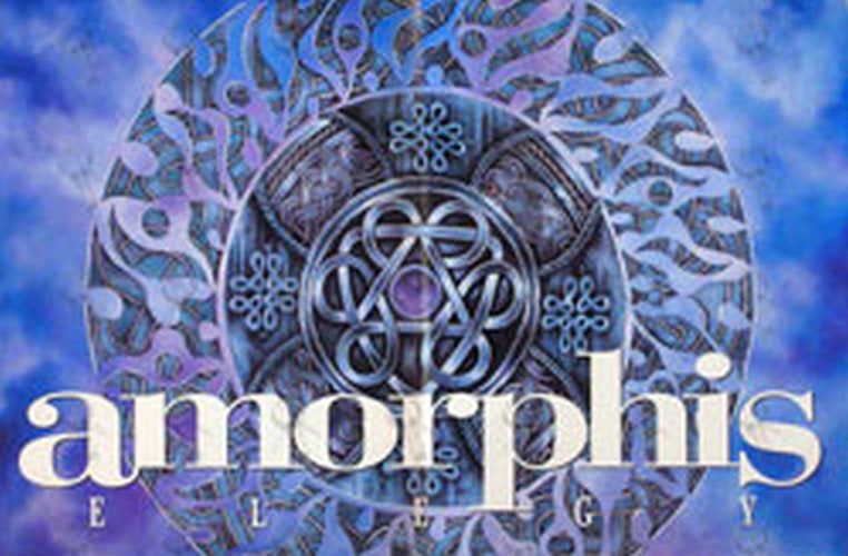 AMORPHIS - Double Sided &#39;Elegy&#39; Album Poster - 1