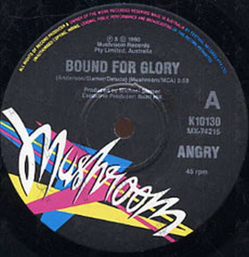 ANDERSON-- ANGRY - Bound For Glory - 3