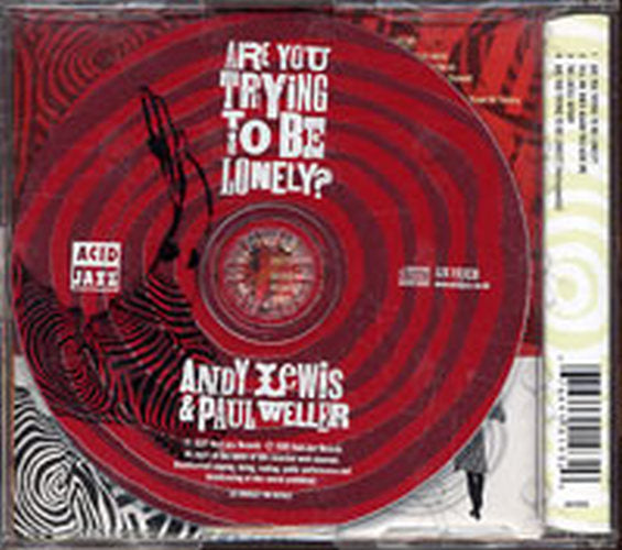 ANDY LEWIS &amp; PAUL WELLER - Are You Trying To Be Lonely? - 2