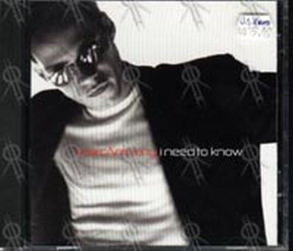 ANTHONY-- MARC - I Need To Know - 1