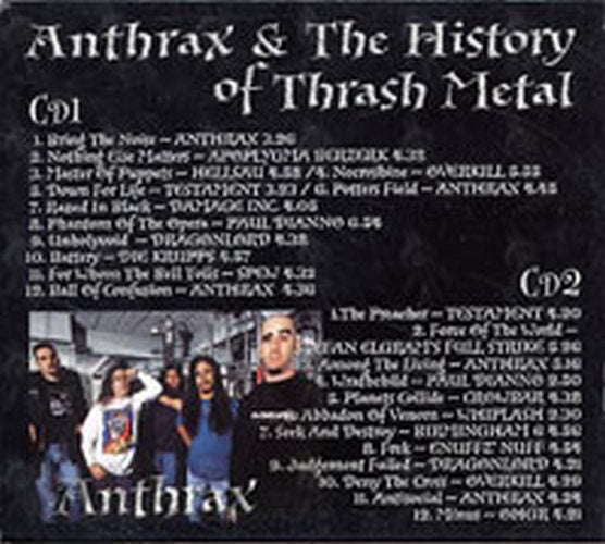 ANTHRAX - Anthrax &amp; The History Of Thrash Metal - 2