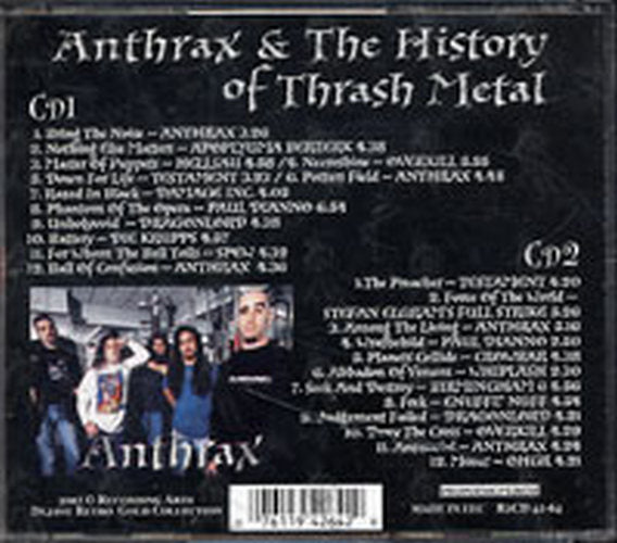 ANTHRAX - Anthrax &amp; The History Of Thrash Metal - 4