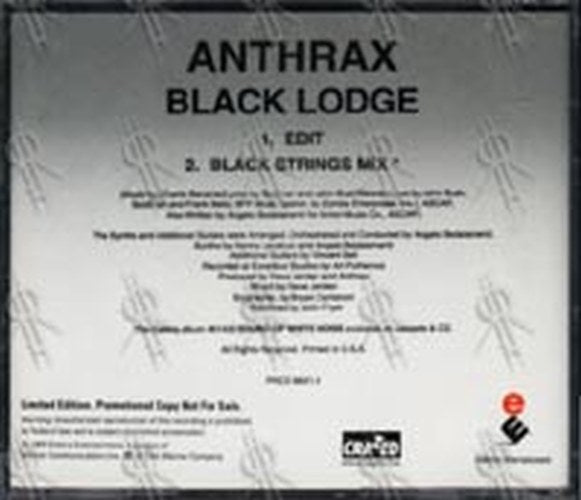 ANTHRAX - Black Lodge - 2