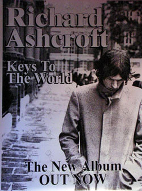 ASHCROFT-- RICHARD - &#39;Keys To The World&#39; Album Promo Poster - 1