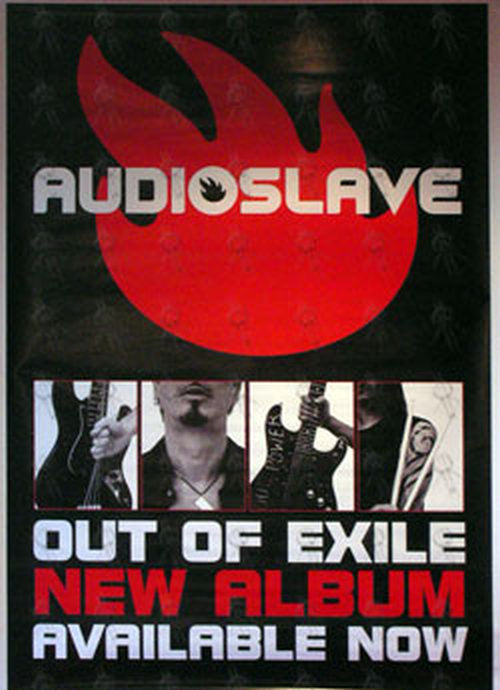 AUDIOSLAVE - &#39;Out Of Exile&#39; Album Promo Poster - 1