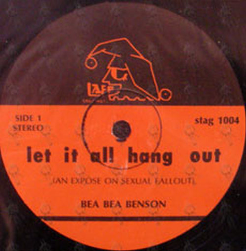 BEA BEA BENSON - Let It All Hang Out - 3