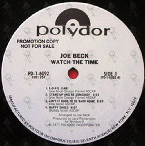 BECK-- JOE - Watch The Time - 3