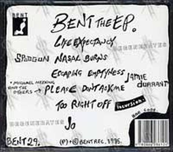 BENT - The E.P. - 2