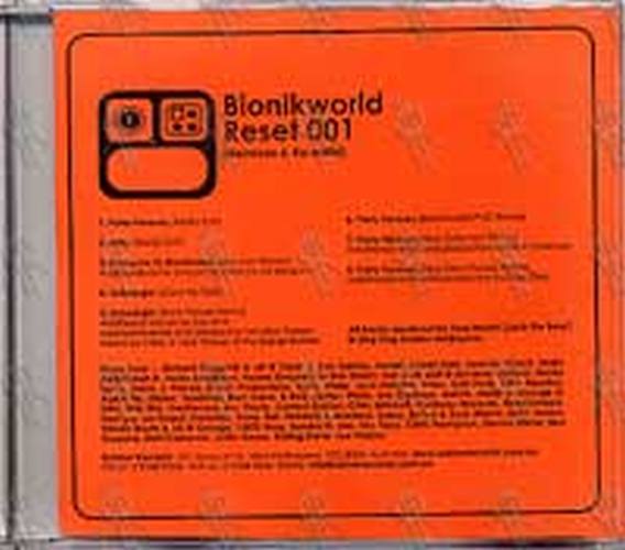 BIONIKWORLD - Reset 001 (Remixes &amp; Re-edits) - 1