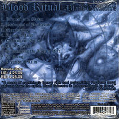 BLOOD RITUAL - Black Grimoire - 2