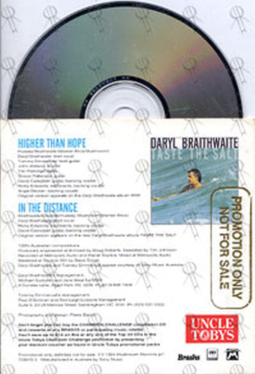 BRAITHWAITE-- DARYL - Higher Than Hope - 2