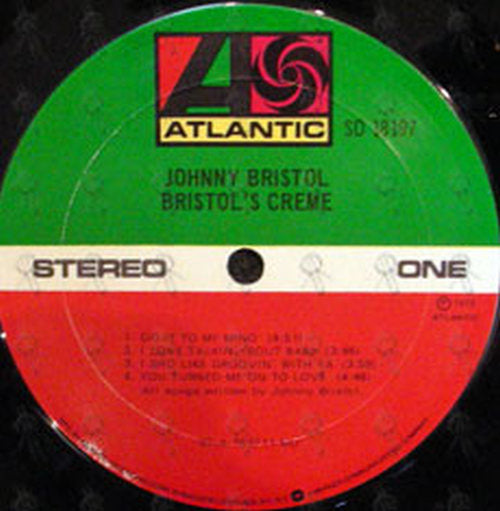 BRISTOL-- JOHNNY - Bristol&#39;s Creme - 3