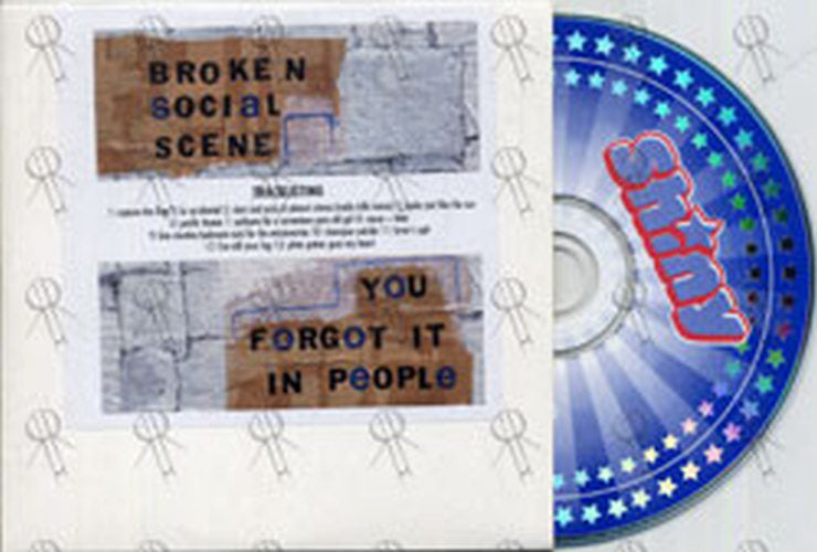 BROKEN SOCIAL SCENE - You Forgot It In People - 1