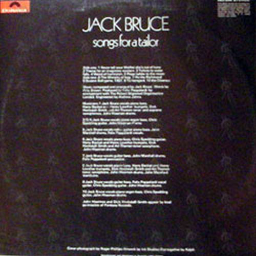 BRUCE-- JACK - Songs For A Tailor - 2