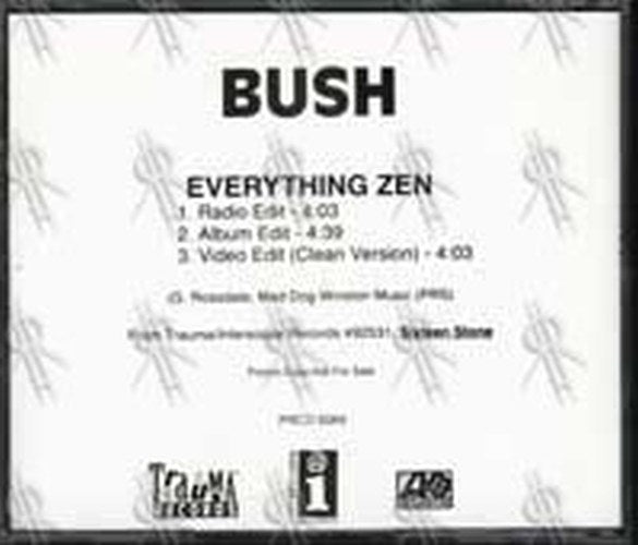 BUSH - Everything Zen - 2