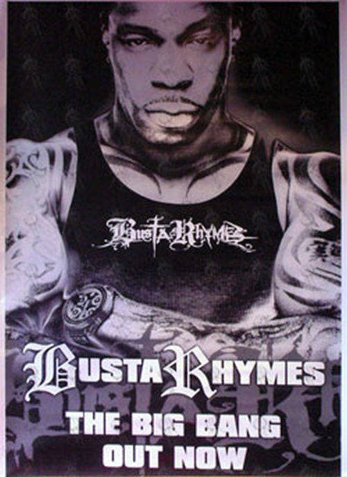 BUSTA RHYMES - &#39;The Big Bang&#39; Album Promo Poster - 1