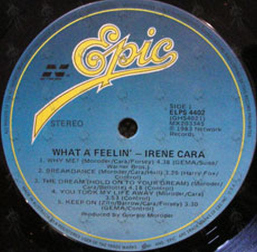 CARA-- IRENE - What A Feelin&#39; - 3