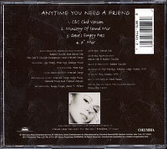 CAREY-- MARIAH - Anytime You Need A Friend - 2