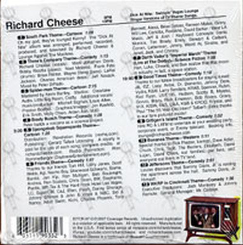 CHEESE-- RICHARD - Dick At Nite - 2