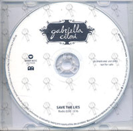 CILMI-- GABRIELLA - Save The Lies (radio edit) - 2