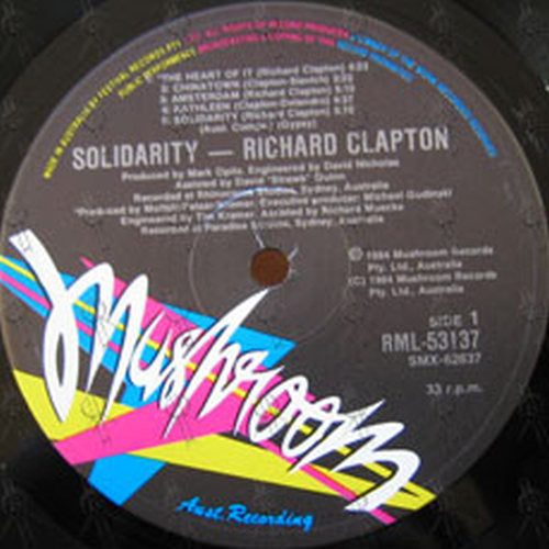 CLAPTON-- RICHARD - Solidarity - 3