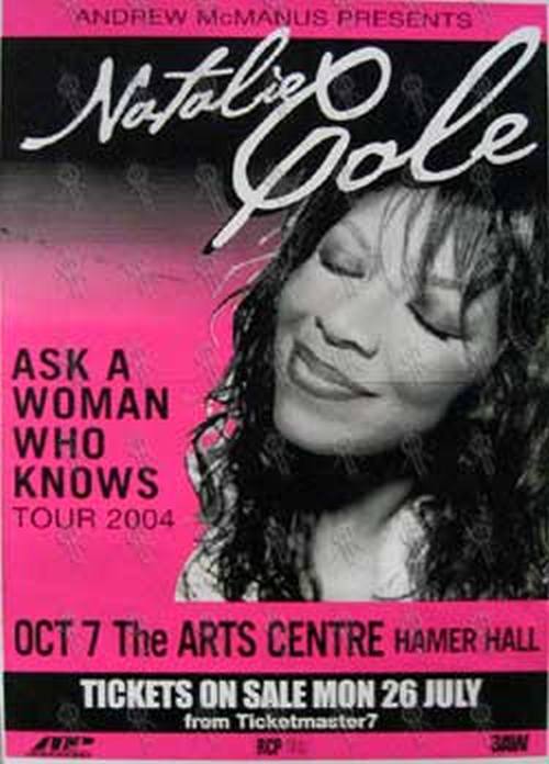 COLE-- NATALIE - &#39;Ask A Woman Who Knows Tour 2004&#39; Poster - 1