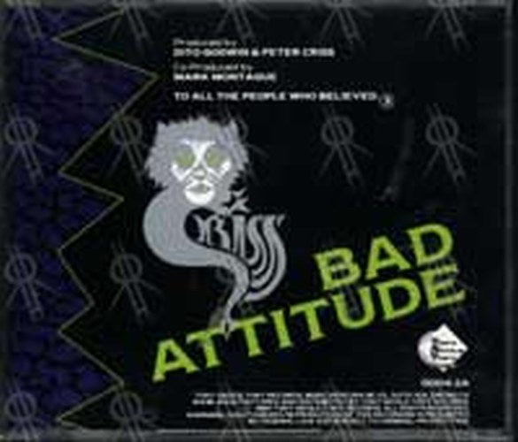 CRISS-- PETER - Bad Attitude - 2