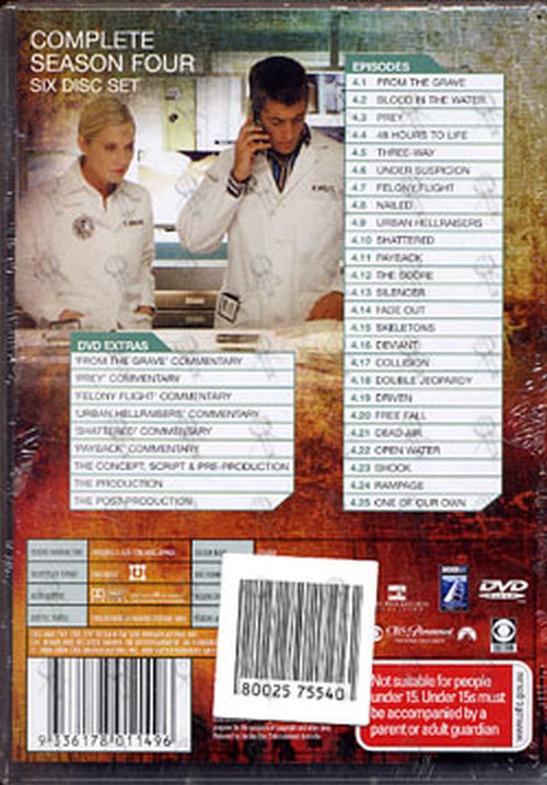 CSI: CRIME SCENE INVESTIGATION - Complete Season Four - 2