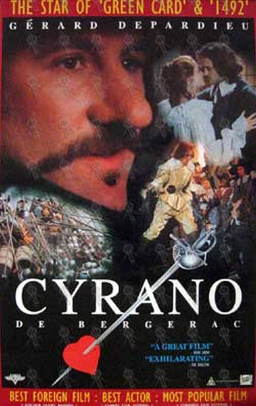 CYRANO DE BERGERAC - 'Cyrano De Bergerac' Movie Poster - 1